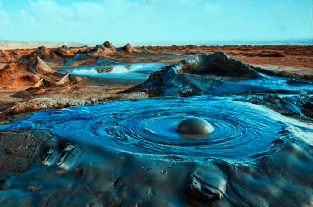 Mud Volcanoes baku