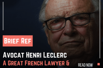 Avocat Henri Leclerc died what he said about Algeria