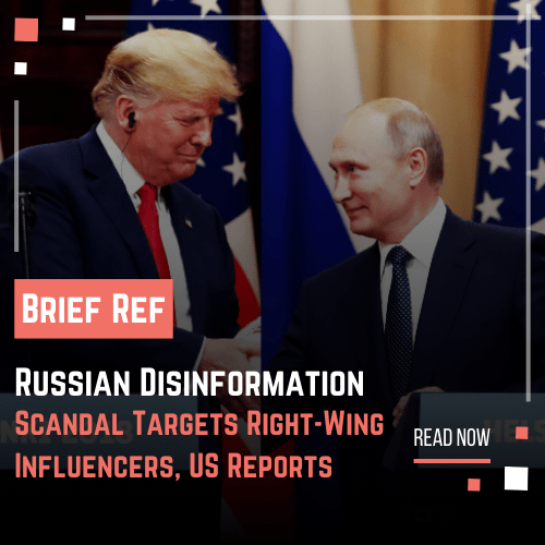 Trump and Putin, Russian Disinformation, Benny Johnson