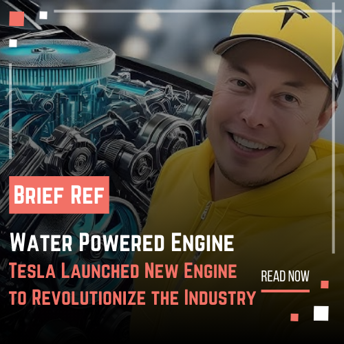 elon musk launch water engine car